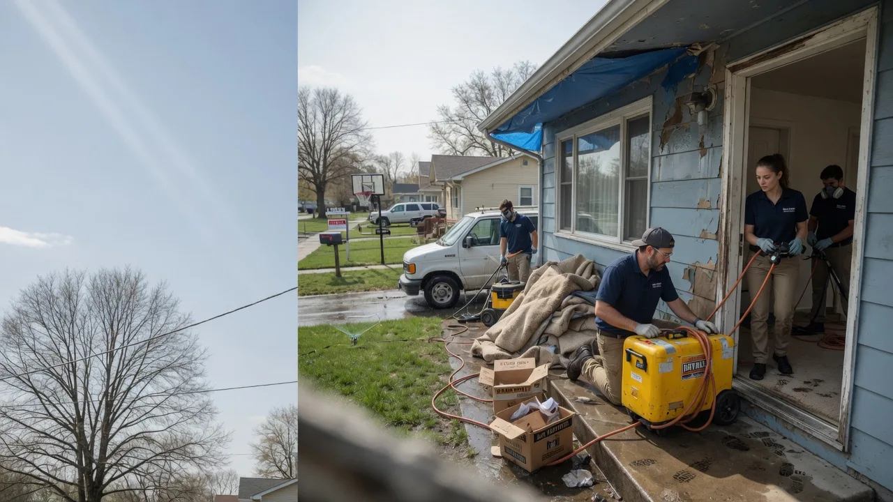Basement Flood Cleanup in Lucerne, CO near me